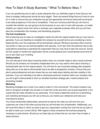 How To Start A Study Business _ What To Believe Abou T