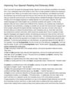 Improving Your Spanish Reading And Dictionary Skills