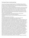 The Actual Factors Involving Learning (1)