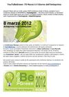 YouToBeGreen: 8 Marzo Conferenza Stampa di ANTEPRIMA