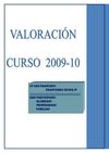 Valoración del proyecto curso 2010