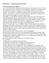 Marketing _ Conquering Arguments 2