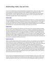 Bodyboarding ( blank ) Tips and Tricks
