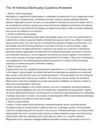 The 18 Individual Bankruptcy Questions Answered (1)