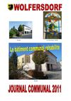 JOURNAL COMMUNAL 2011 de la COMMUNE de WOLFERSDORF