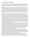 The Yahoo Tale (The Review ) 