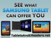 See What Samsung Tablet Can Offer You