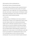Fifth Grade Essay. Structure and International Equivalents