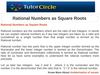 Rational Numbers as Square Roots