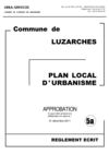 Réglement écrit