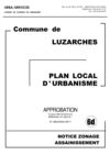 Notice zonage assainissement