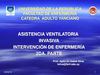 Asistencia ventilatoria parte 2. Critico 2012