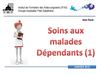Soins aux personnes dépendantes (2012)