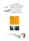 Projets académie Orléans-Tours présentés aux journées de l'innovation 2012 et au concours Jacqueline de Romilly