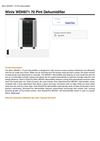 Winix WDH871 70 Pint Dehumidifier