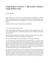 Google Redirect Virus Fix - 3 Tips on How to Remove Google Redirect Virus