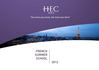 HEC French Summer School 2012