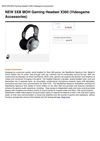 NEW 5XB MOH Gaming Headset X360