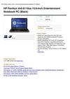 HP Pavilion Dv6-6110Us 15.6-Inch Entertainment Notebook PC