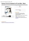 Cyborg F.R.E.Q.5 Headset For PC And Mac - Black