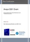 Pass AVAYA 3301 Exam 