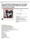 Canon EOS 60D SLR Digital Camera Kit With Sigma 18-200Mm F 3.5-6.3 II DC OS HSM Lens Huge SSE Lens Accessory Package