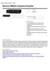 Marantz PM6004 Integrated Amplifier