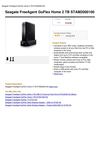 Seagate Freeagent Goflex Home 2 TB STAM2000100