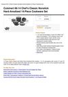 Cuisinart 66-14 Chef's Classic Nonstick Hard-Anodized 14-Piece Cookware Set