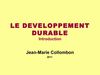 Concepts Développement Durable