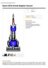 Dyson DC24 Animal Bagless Vacuum