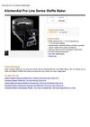 Kitchenaid Pro Line Series Waffle Baker
