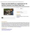 Please See Item# 304470 As A Replacement For The Northern Industrial Twin Basket Deep Fryer.