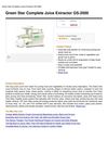 Green Star Complete Juice Extractor GS-2000