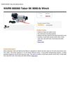 WARN 900560 Tabor 9K 9000-Lb Winch
