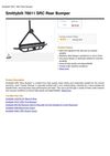Smittybilt 76611 SRC Rear Bumper