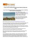Luxury Travel Ltd Recommends Aureum Resort and Spa Inle Lake