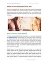 Vaser Hi Def Liposuclpture for Men