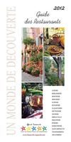 Guide des restaurants du Pays de Ribeauvillé et Riquewihr 2012