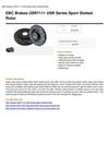EBC Brakes USR7111 USR Series Sport Slotted Rotor