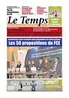 Le Temps d'Algérie Edition du Jeudi 15 Mars 2012