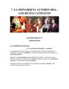 Sara Sánchez Betancor 2ºC Los reyes católicos.