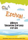 Séjours Vacances Eté 2012 3 -17 ans CLV Rhône Alpes