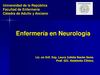 ENFERMERÍA EN NEURO. CRÍTICO 2012