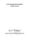 Tarifs Shooting Photo Inividuel