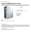 Blueair 403 SMOKESTOP Air Purifier