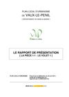 PLU Vaux-le-Pénil - Document 1 - Réunion de concertation du 11/04/2012