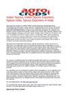 Indian Spices, Indian Spices Exporters, Spices India