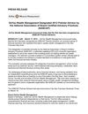 DeYoe Wealth Management Designated 2012 Premier Advisor by the National Association of Board Certified Advisory...
