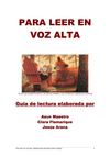 Guía de cuentos para leer en voz alta